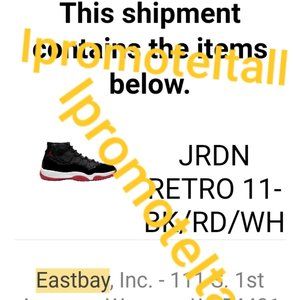 Nike Air Jordan Retro 11 Bred size 13